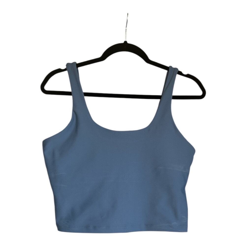 NWT Aqua Athletic Bra Top, Blue - L